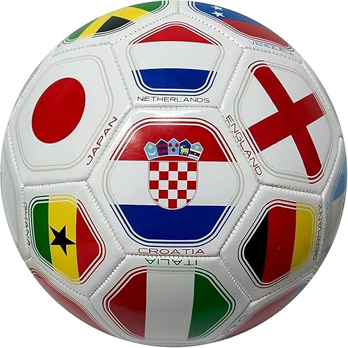 Miniatura 3 de Copa del Mundo País Bandera del Mundo Entrenamiento al aire libre Balón de fútbol Tamaño 5 Tamaño Futol (Tamaño 5)