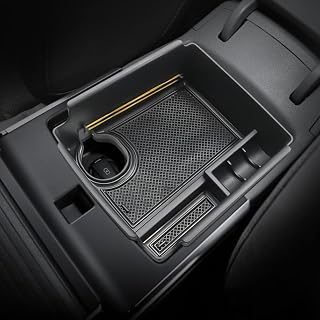 2022 K IA NIRO Center Console Organizer Tray Compatible with 2020 2021 2022 K IA NIRO EV Electric Engine Armrest Console Insert Box Kiia Niro Accessories ABS Secondary Storage