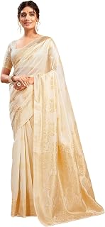 SIRIL Women's Pongal Special Soft Silk Banarasi Jacquard Saree With Unstitched Blouse Piece Price In India