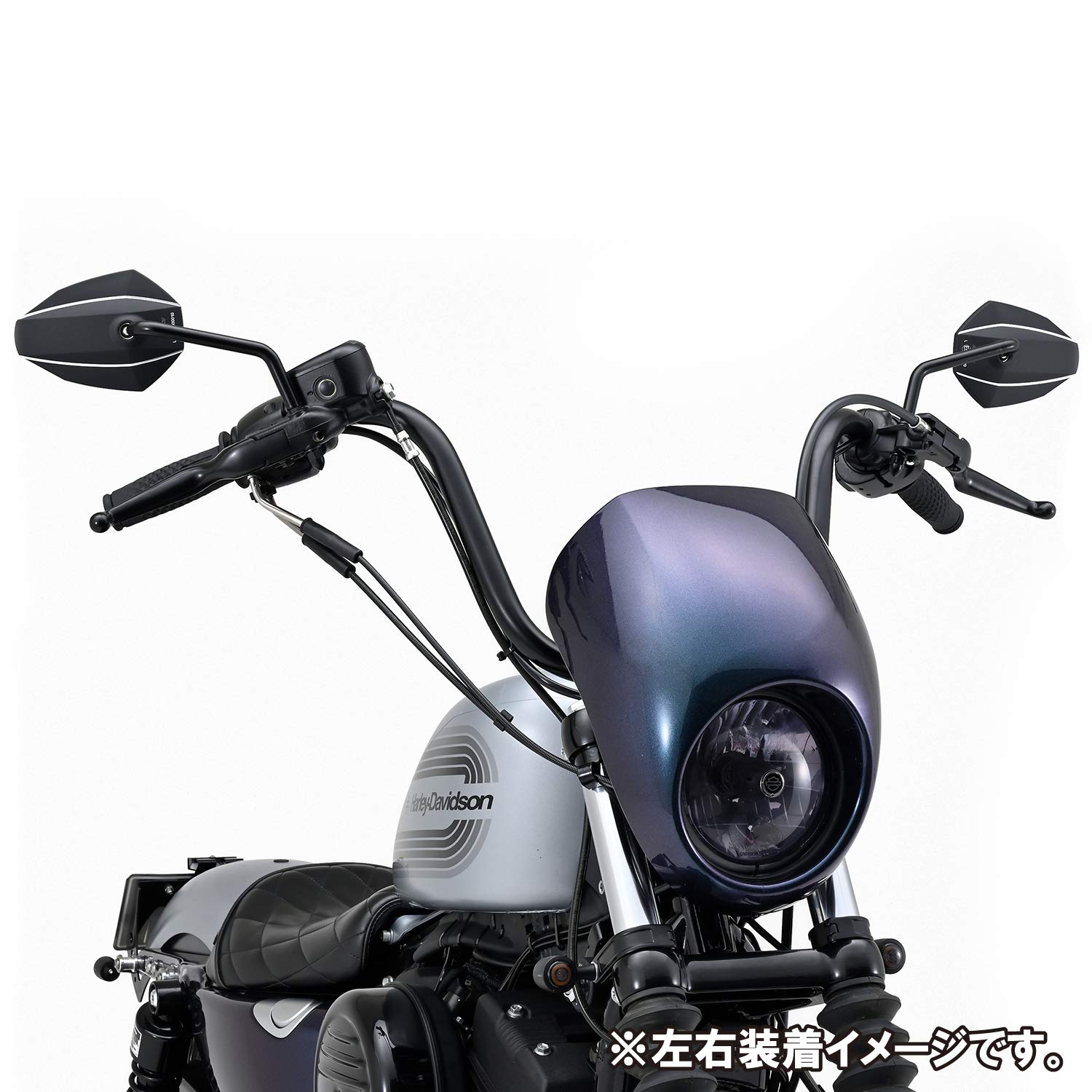 Amazon | デイトナ(Daytona) バイク ミラー 10mm 正ネジ ハーレー