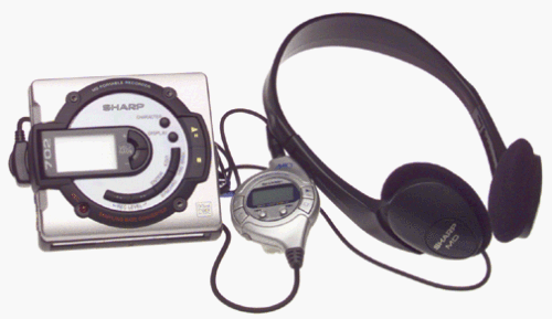 Sharp MDMS702 Personal Minidisc Player/Recorder