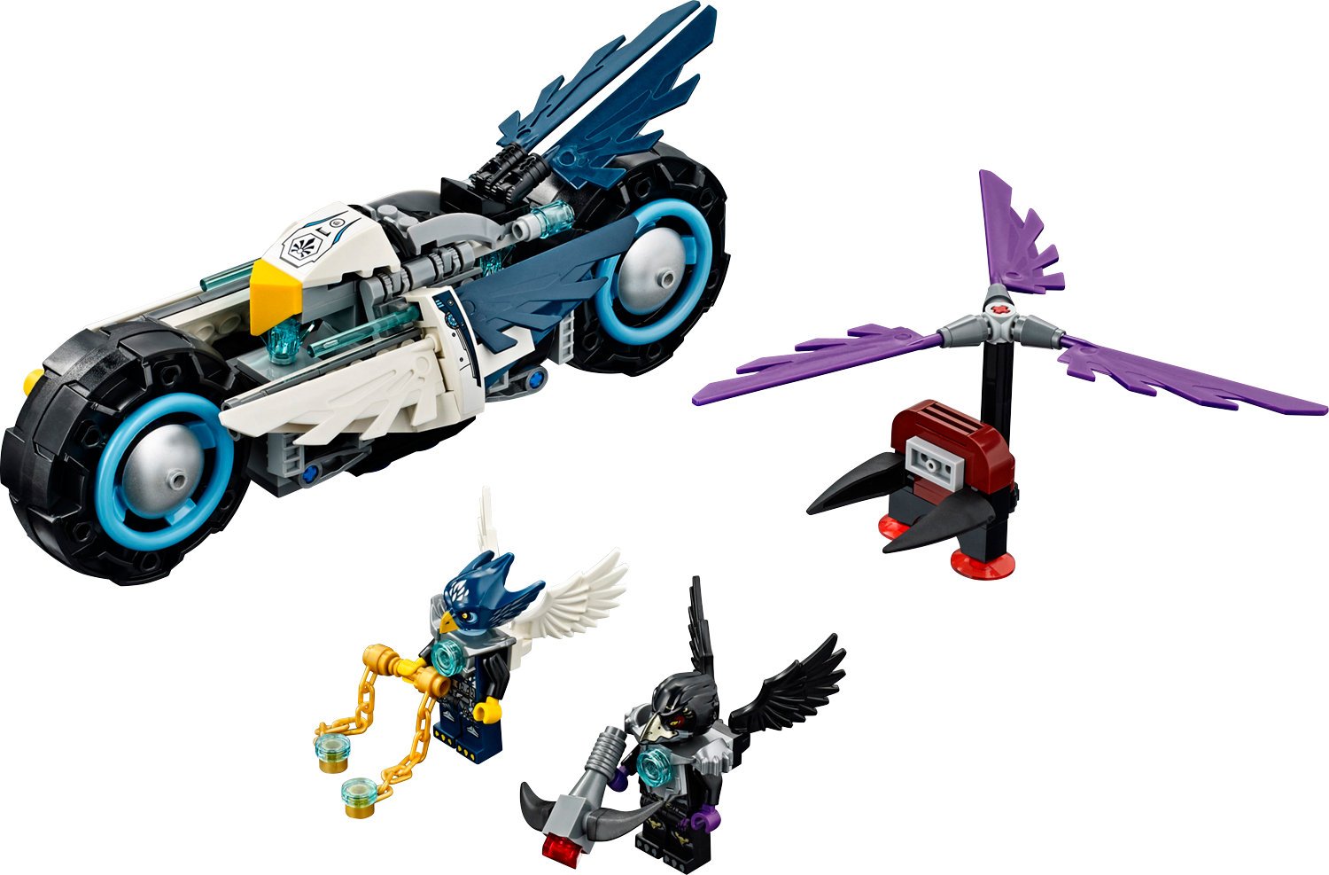 LEGO 70007 - Legends of Chima, Eglors Power-Bike