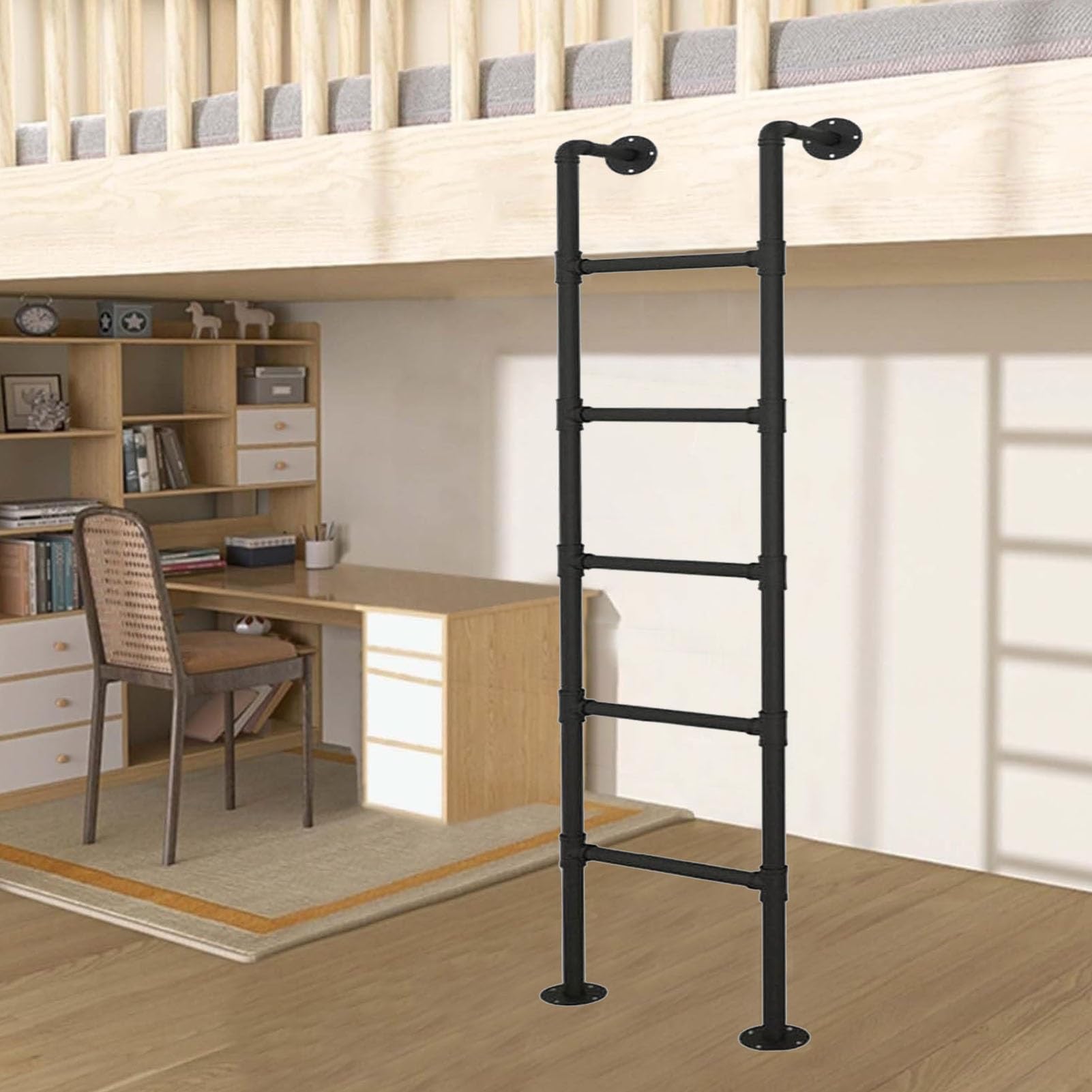 Échelle de lit superposé enfant et adulte pour chambre et mezzanine