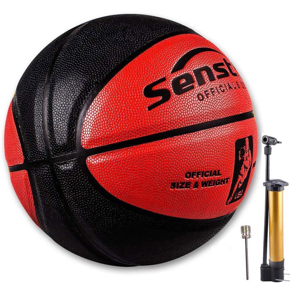 Buy Senston 29.5" Basketball Outdoor Indoor Leather Basketballs Game