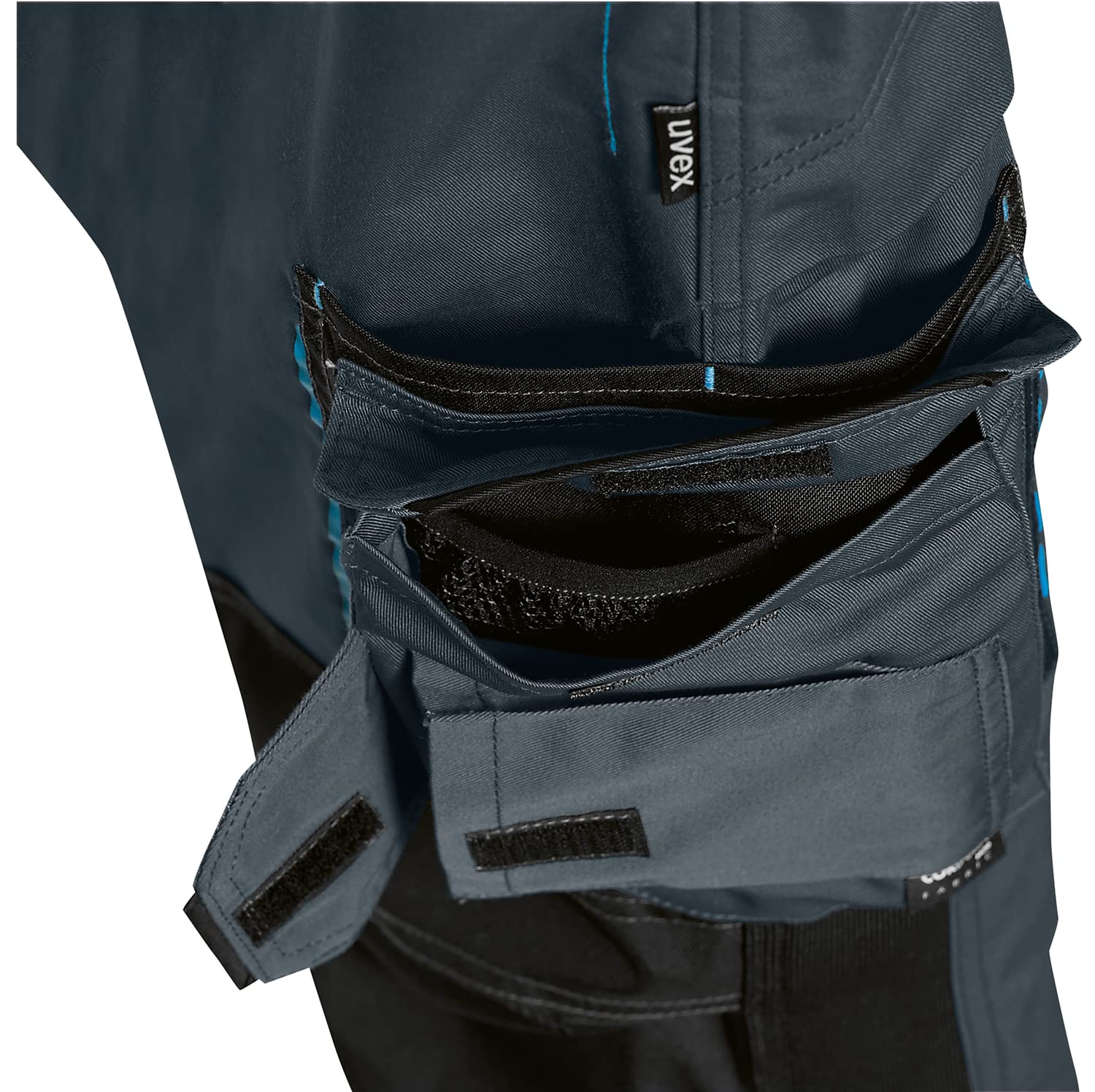 Uvex Tune-up - Pantalones largos de trabajo para mujer con bolsillos en la rodilla