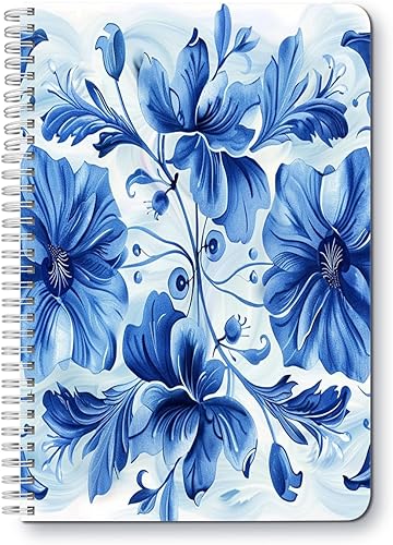 Miniatura 25 de Cuaderno de espiral, doble alambre en espiral, diario de composición escolar, suministros para la escuela y la oficina, 100 páginas, 5.71 x 8.26