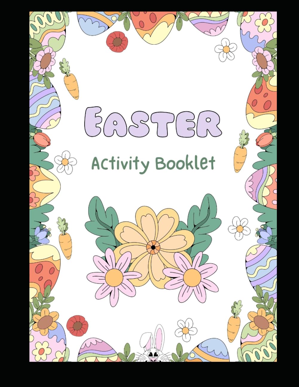 Easter Activity Book for Kids: Fun Easter Coloring, Tracing, Mazes, and Puzzle Activities for Kids Ages 3–8