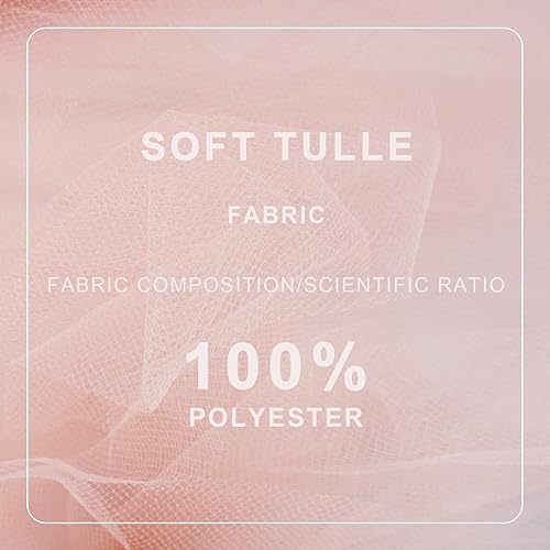 Miniatura 206 de Rollos de tela de tul azul de 54 pulgadas por 20 yardas, perno de carrete de tutú para decoración de bodas, falda tutú de baby shower, envoltura