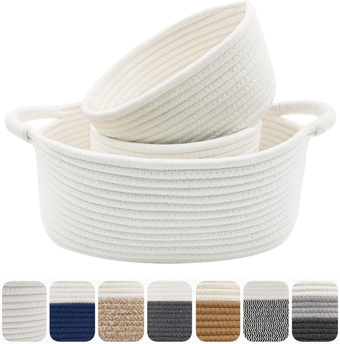 Cotton Rope Storage Basket