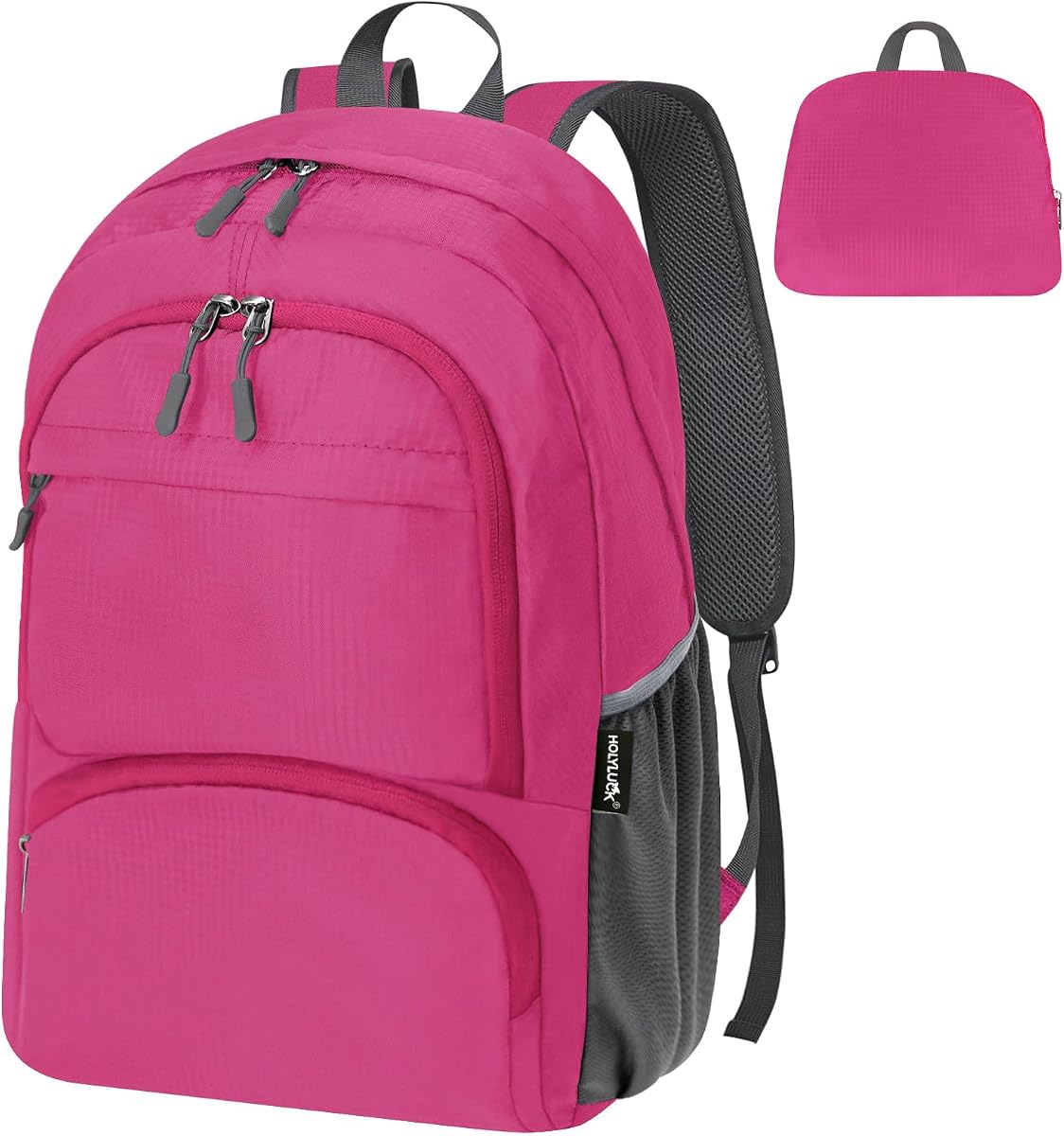 20L lightweight packable Hiking Daypack Foldable Backpack for Men Women Small Travel Outdoor Foldable Shoulder Bag