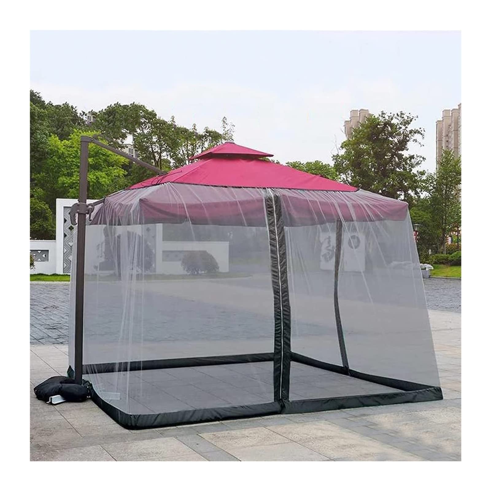 BCXGS Zanzariere Ombrellone da Esterno Copertura,Patio Umbrella Zanzar – Arredi Casa