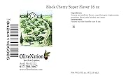 Vista 2 de OliveNation Black Cherry Super Flavor, Concentrated Flavoring for Candy, Chocolates, Baked Goods, Beverages, Non-GMO, Gluten Free, Kosher, Vegan - 16