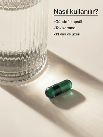 Cognitive Sitikolin, Fosfatidilserin, Safran, Ginkgo Biloba, L-Teanin, B2, B6 ve B12 Takviye Edici Gıda 30 Kapsül