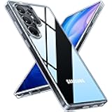 TORRAS Shockproof for Samsung Galaxy S25 Ultra Case, [Non-Yellowing] [12FT Military-Grade Protection] Transparent Slim Case for Samsung S25 Ultra Case, Diamond Clear, Hard, 6.9'' Guardian Series