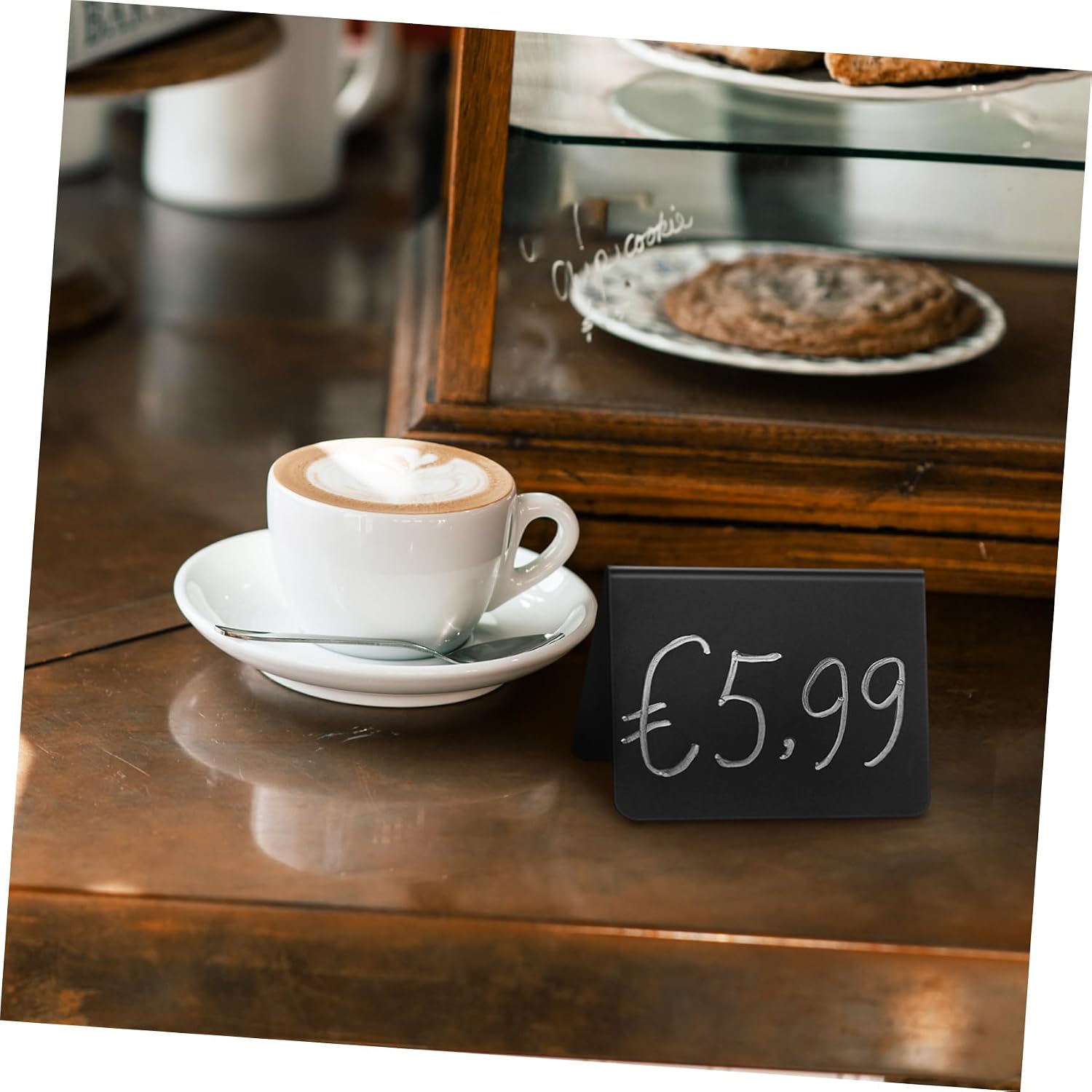 SHINEOFI 40pcs Mini Chalkboard Signs Food Signs for Buffet Catering Display Stand Merchandise Holders