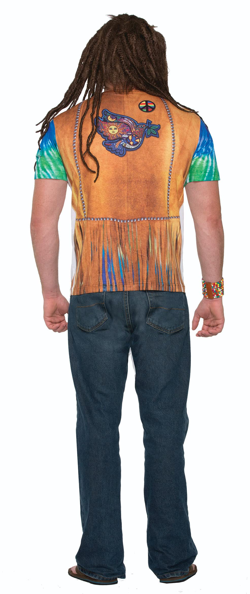 Forum Novelties 77154 111,8 cm Instant Hippy Uomo t-Shirt