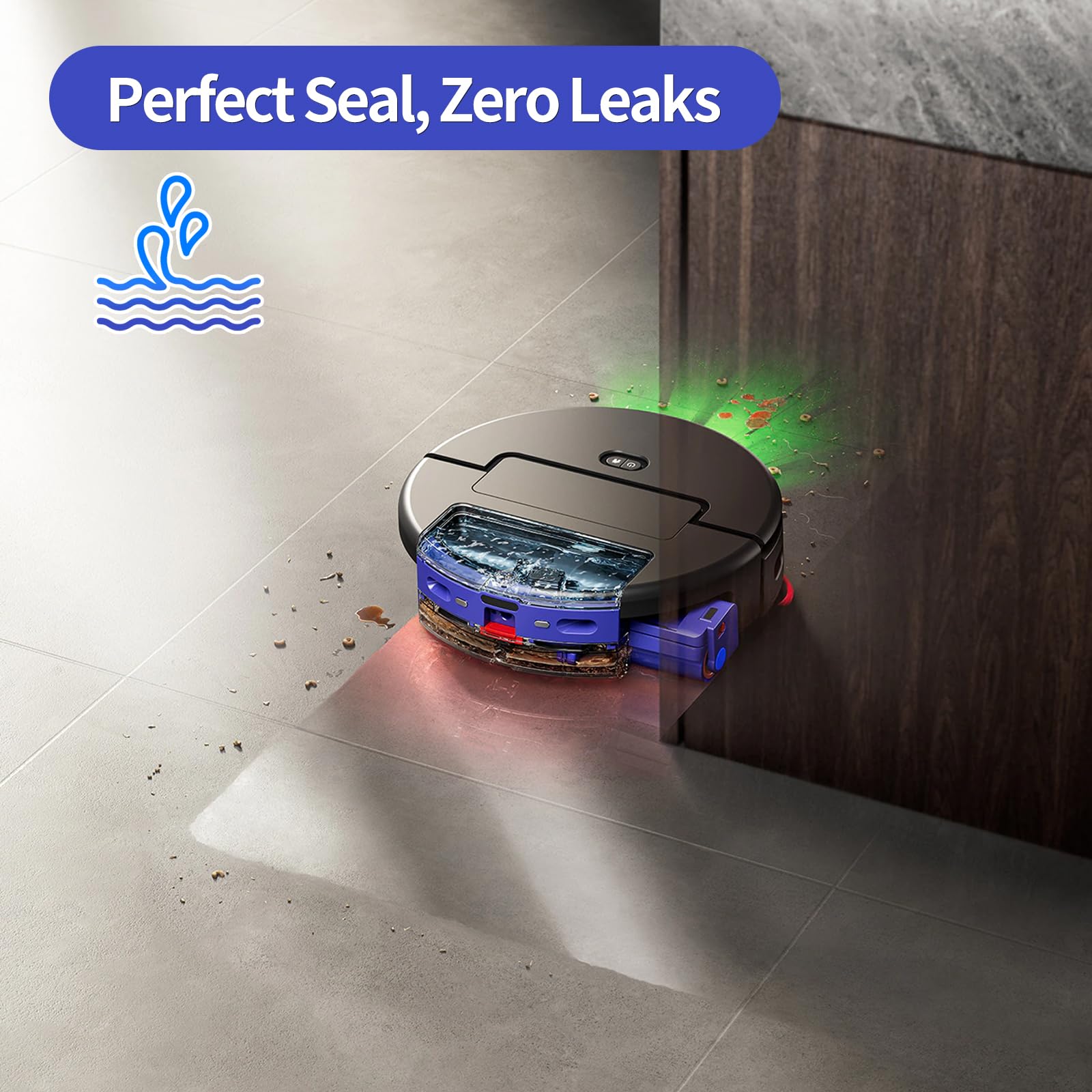 JOYSOG Serbatoio dell'acqua di controllo elettrico per Dyson Spot+Scrub AI Robot Aspirapolvere Serbatoio Teplacement Parti
