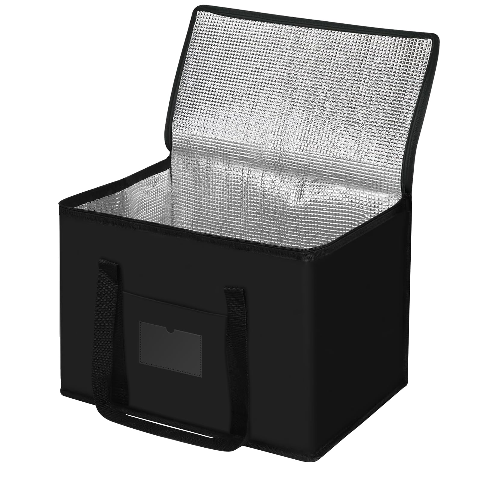 Cooler Bag, 40L Large Foldable Grocery Shopping Bags, Durable Picnic Bags, Insulated Bag for Picnic, Camping, Food Delivery, BBQ, Shopping, Family Outdoor Travel