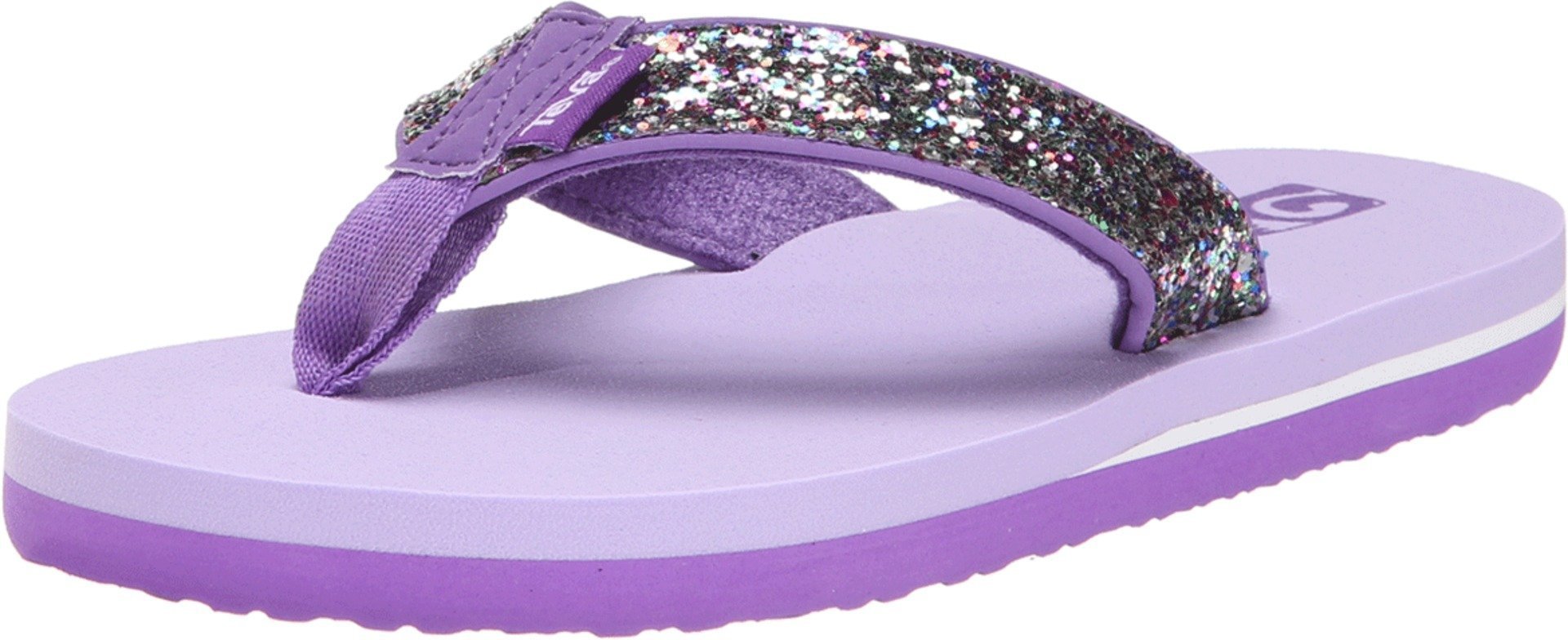 Teva Kids Girl's Mush II (Toddler/Little Kid/Big Kid) Purple Glitter 7 Big Kid M