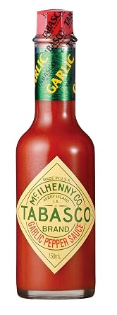 TABASCO Pepper Sauce Garlic, 5 Ounce