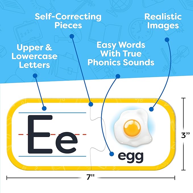 Rompecabezas de Carton Abecedario 3+ Anos miniatura 2