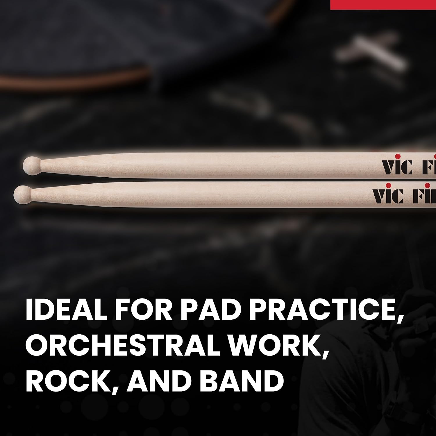 Vic Firth American Custom SD1 General Drumsticks 1-Pack
