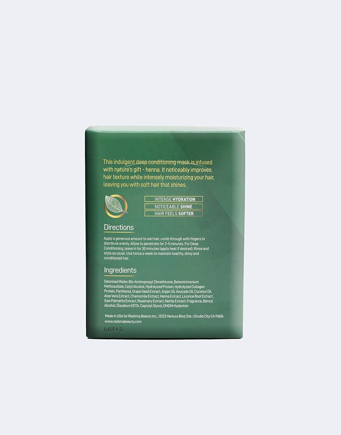 Reshma Beauty Deep Conditioning Hair Mask |Hair Treatment Infused with Collagen & Pro-Vitamin B5|Restorating & Nourishing for All Hair Types | (Pack of 12)