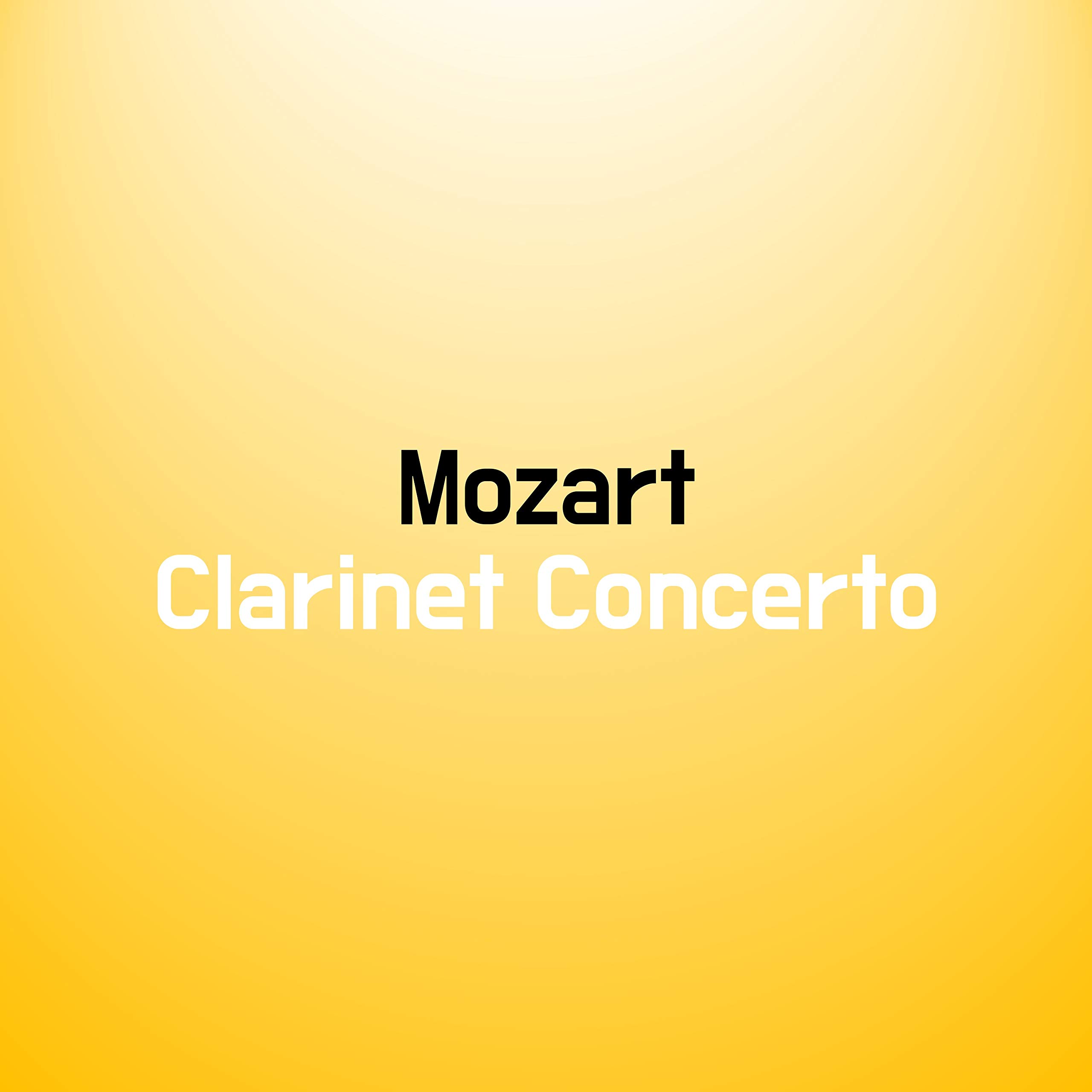 Mozart Clarinet Concerto