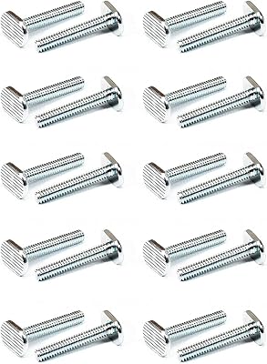 USA Made T-Slot Bolts 1/4”-20 Thread Size T-Bolts, 20 Pack (2