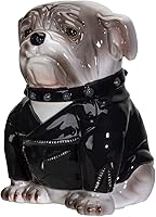 Vista 5 de Pacific Giftware Tarro de cerámica para galletas Rocker Bulldog