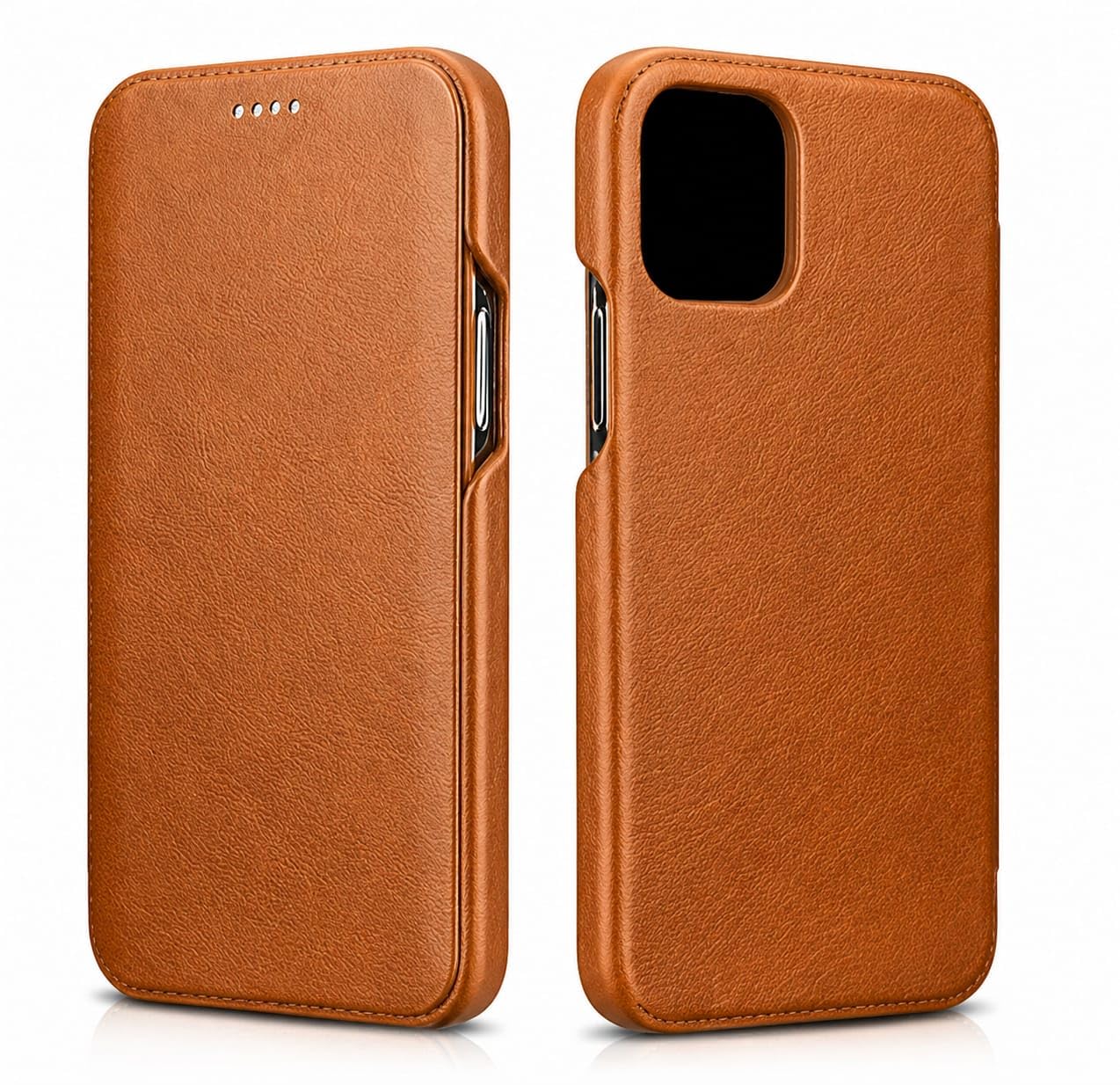 WHITBULL Smart Magnetic Closer Flip Cover Compatible with OnePlus Nord CE6 5G / OnePlus Nord6 5G (Brown)-image-9
