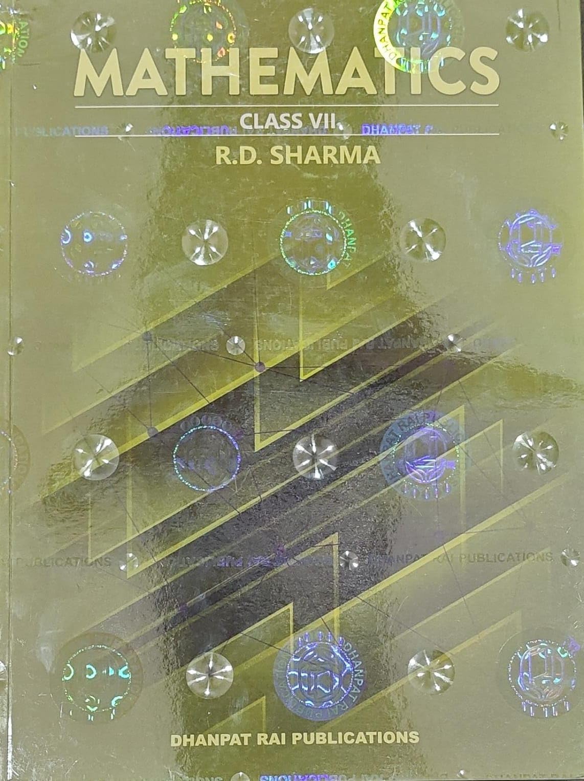 R.D. Sharma Class 7 Mathematics by Dhanpat Rai Publications, NCERT Syllabus, Revised Edition 2026-2027