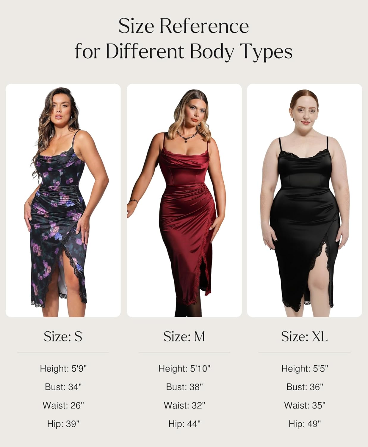 Popilush Shapewear Corset Dress Women's Satin Ruched Midi Dress Cocktail Date Night Classy Dresses with Lace Trim Bra - Image 6