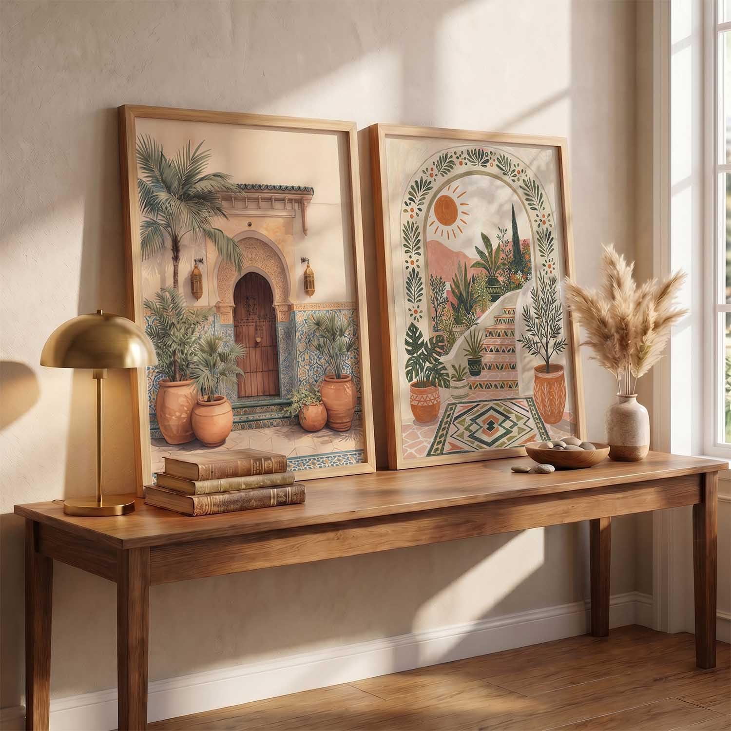Modern Art Prints - Frame Set for Living Room -9 Modern Art Prints - Frame Set for Living Room -9