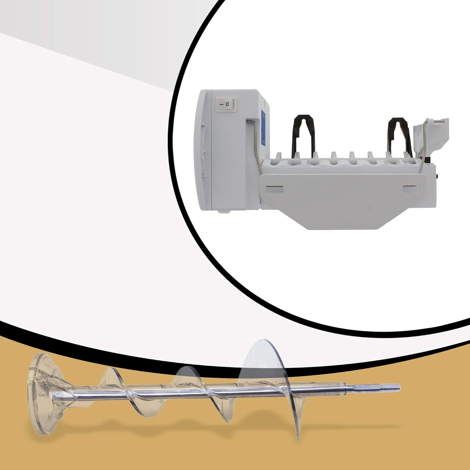 38+ Ge refrigerator ice maker auger replacement info gefridgeicetop