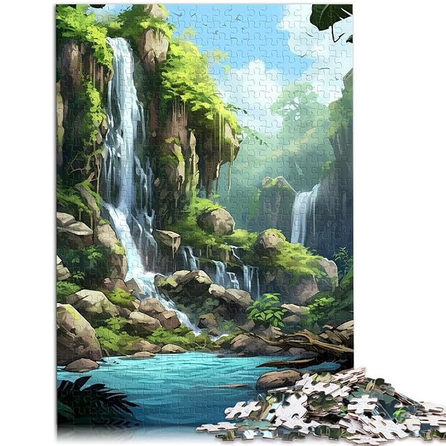 Foto 2 de 6 de Rompecabezas para Adolescentes de 1000 Piezas Arte paisajístico Juguetes de Juego para Regalo Familiar Gran…