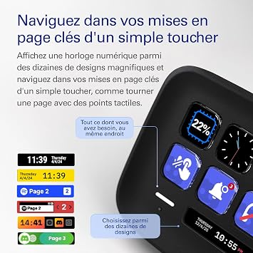Elgato Stream Deck Neo (Siyah) - 8 Özelleştirilebilir Tuş, 2 Dokunmatik Nokta, Görevler ve İş Akışları ile Hız - Kontrol Word, Excel, PowerPoint, Takımlar, Yakınlaştırma, Spotify ve daha fazlası - Mac