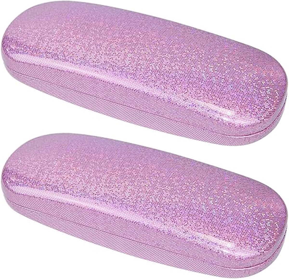 ABAJI Eyeglasses Case Kids Students Reading Glasses Organizer Hard Shell Lint Lining Snap Close Men Women Boys Girls