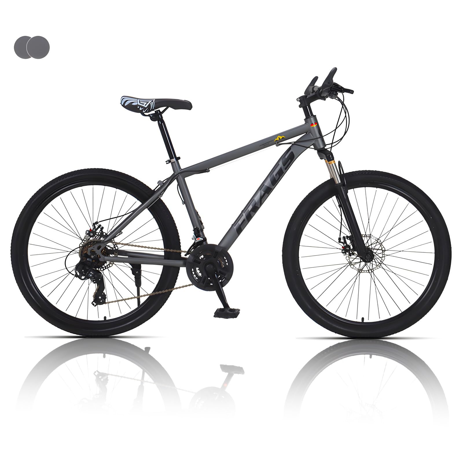 Amazon | CUIOT 自転車 クロスバイク 26 24インチ 21段変速 MTB