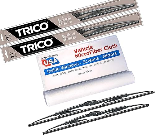 Miniatura 26 de WiperBladesUSA Juego de limpiaparabrisas compatible con Toyota Corolla 2013 (juego de 2) limpiaparabrisas