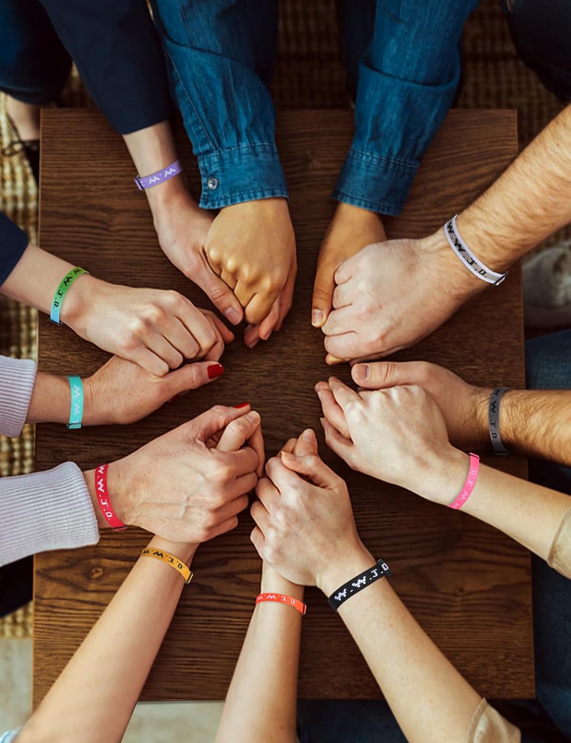 WWJD Bracelets Pack for Women Men what would jesus do bracelets Christian Jesus Wristbands Gifts W.W.J.D Adjustable Woven Bracelet - Image 6