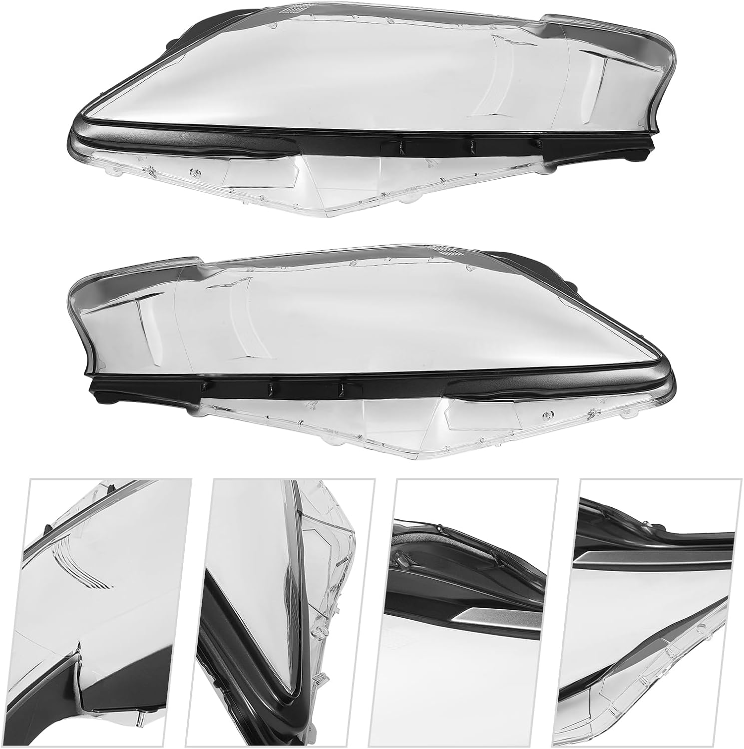Headlight Cover for 2009 2010 2011 Lexus RX270/350/450h, Driver & Passenger Side Headlight Lens Cover Replacement