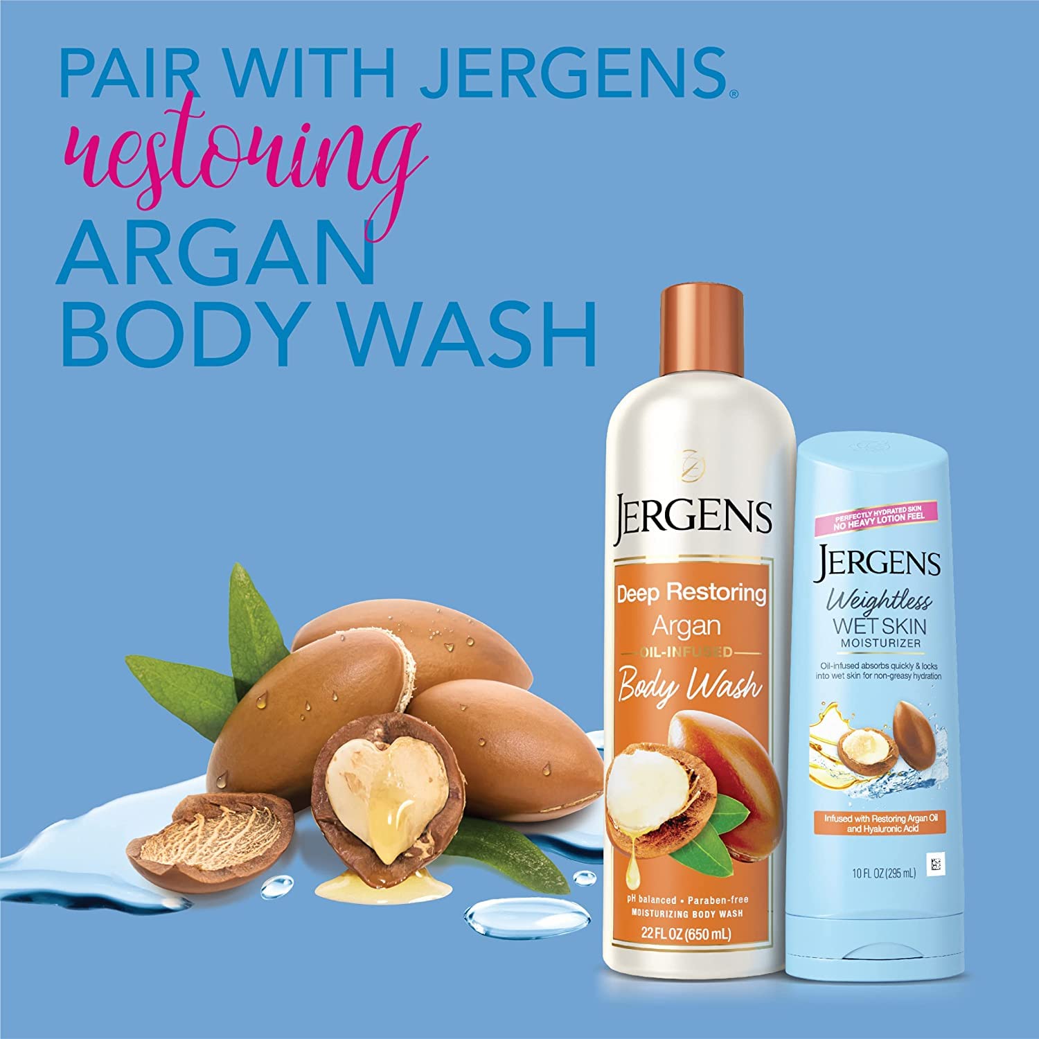 Jergens Wet Skin Moisturizer Coconut Oil 10 Ounce (295ml) (6 Pack)
