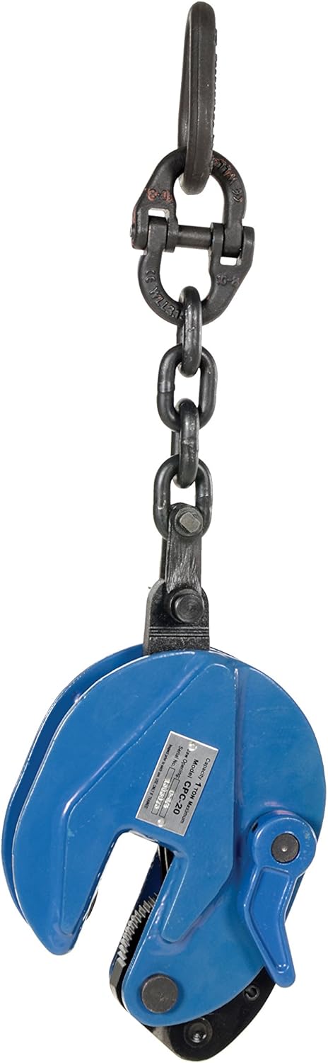 Vertical Plate Clamp w/Chain 2k