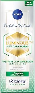 NIVEA Cellular Luminous630 Anti-Pigment Serum for Face, Dark Spot Care Serum with Hyaluronic Acid, Lightweight Daily Facial Treatment for More Even Looking Skin Tone, 30 ml (1.01 fl oz)