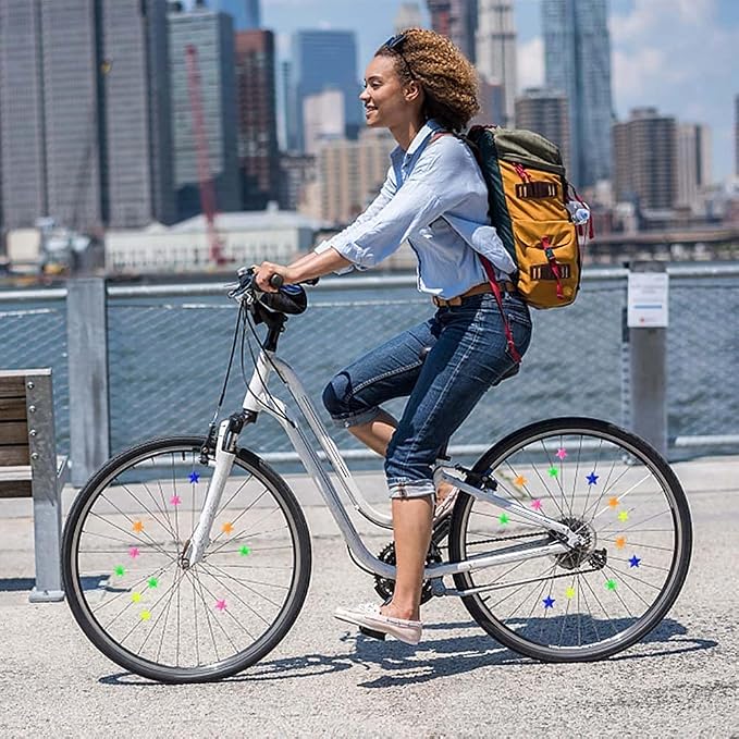 Decoración Estrellas para Radios de Bicicleta de Niño miniatura 4