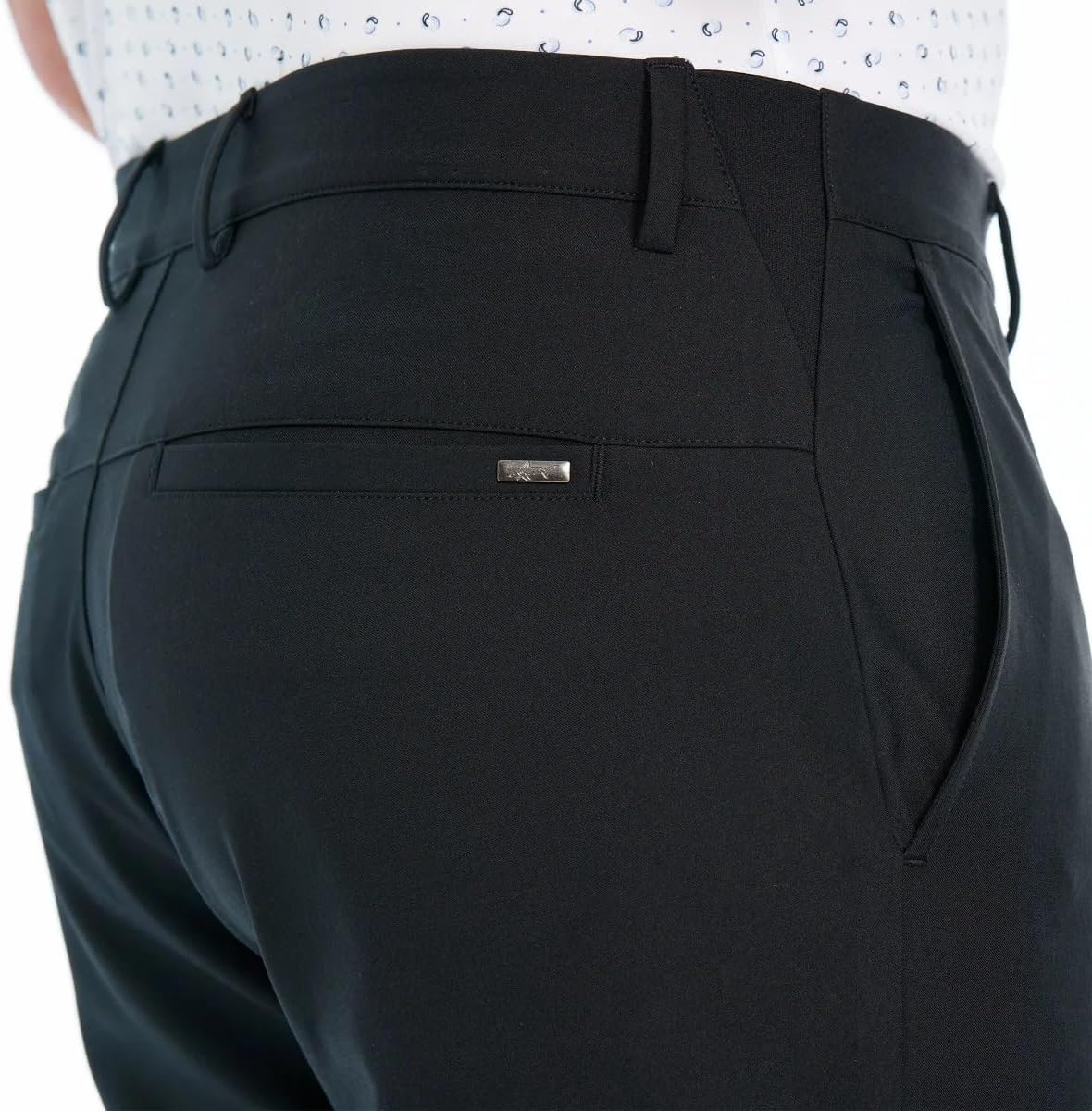 Greg Norman Men’s ML75 Microfiber Yarn Stretch Fabric Midweight Chino Pant - Image 4