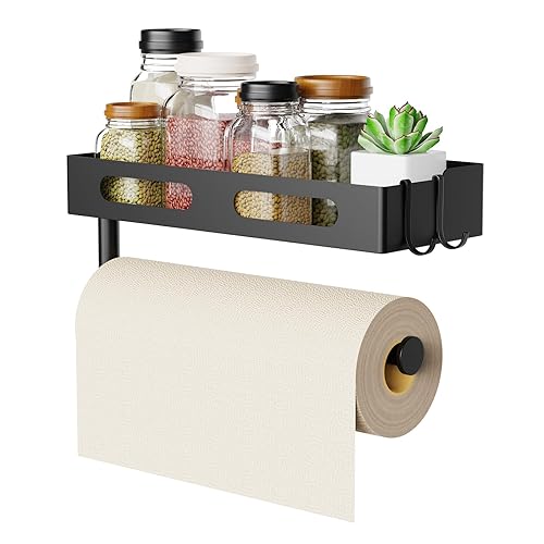 Paper Towel Holder Wall Mount for Kitchen, Paper Towel Holder