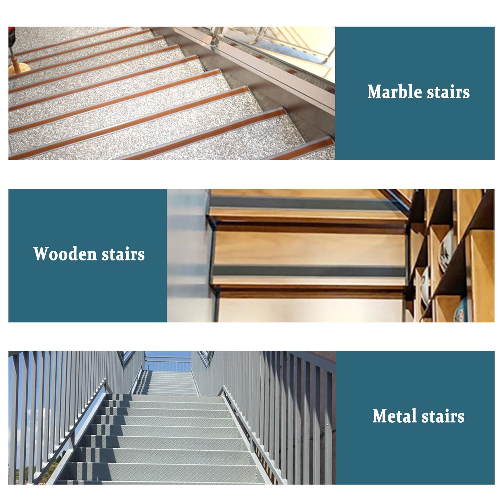 Perfil de PVC Autoadhesivo de Borde Para Escaleras, Tiras Antideslizantes Para Peldaños, Para Escalones de Escaleras Y Borde de Piscina, Perfil d Borde de Escalera Autoadhesivo(Grayish red,3m/118in)