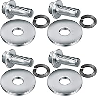 Vista 7 de Kit de pernos de embrague Go Kart de 3/4 pulgadas, embrague del motor y arandela de bloqueo, motor de minibike y kart, perno de embrague de 10/12